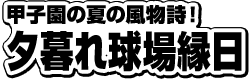 甲子園の夏の風物詩！ 夕暮れ球場縁日