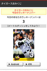 タイガースおみくじ