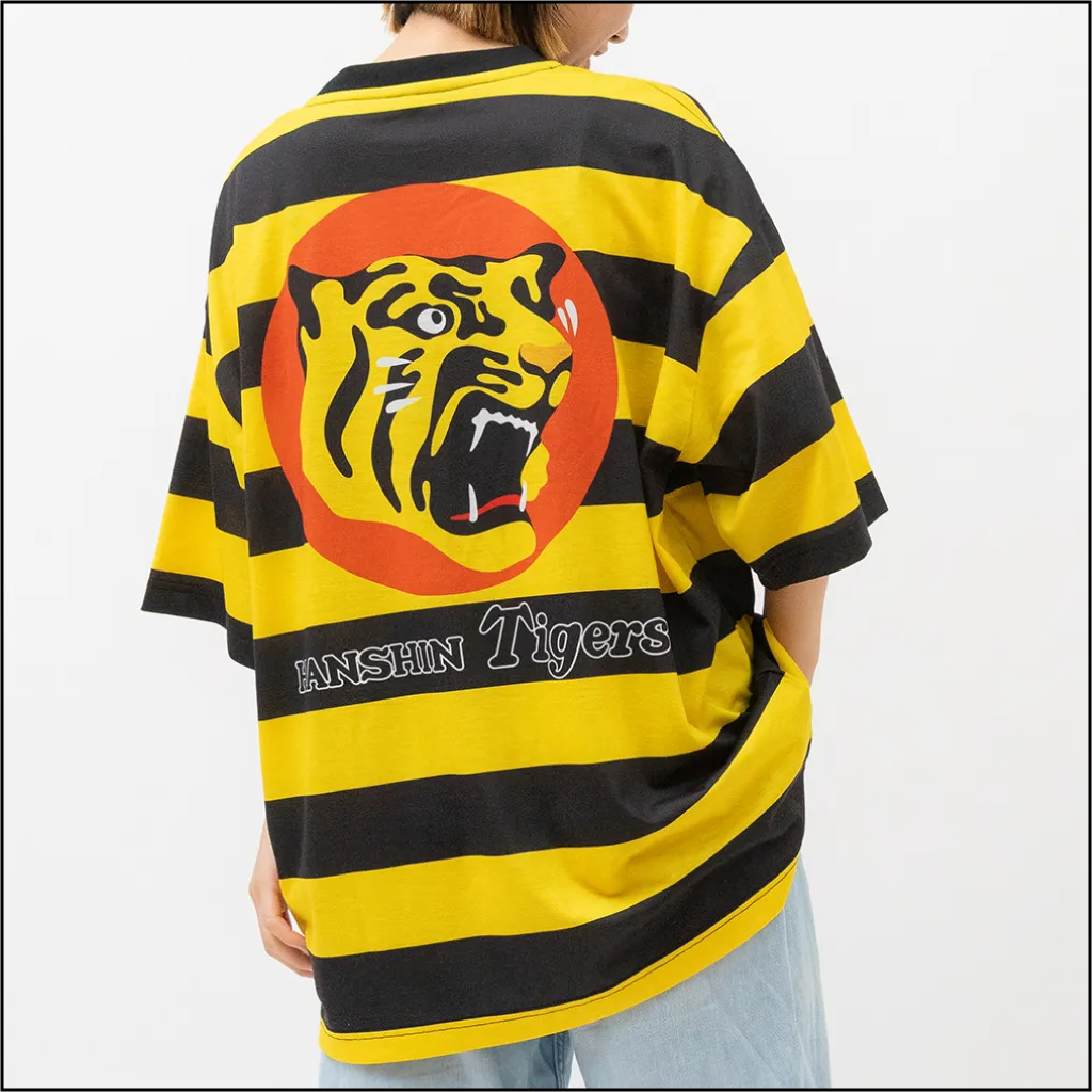 虎ボーダーTシャツ 背面