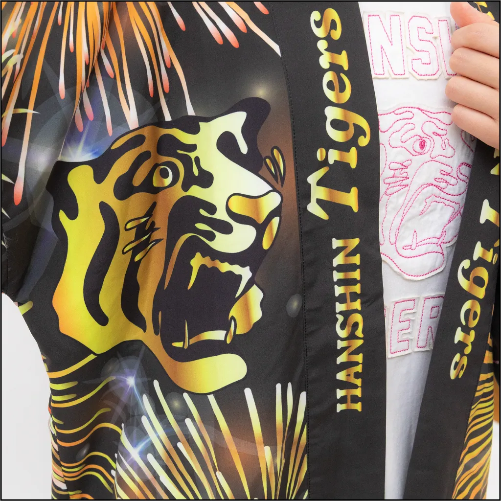 花火柄はっぴ ロゴ