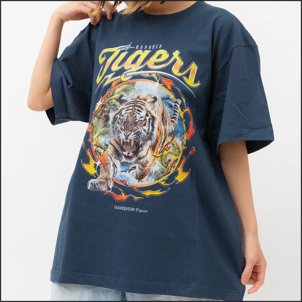 SURFING TIGER Tシャツ（スレート）