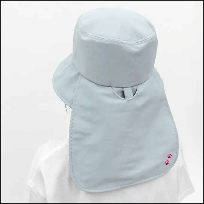 バケットハット ブルーグレー