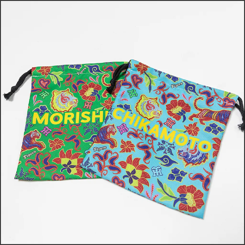 シークレット バティック風 巾着 (全12種)