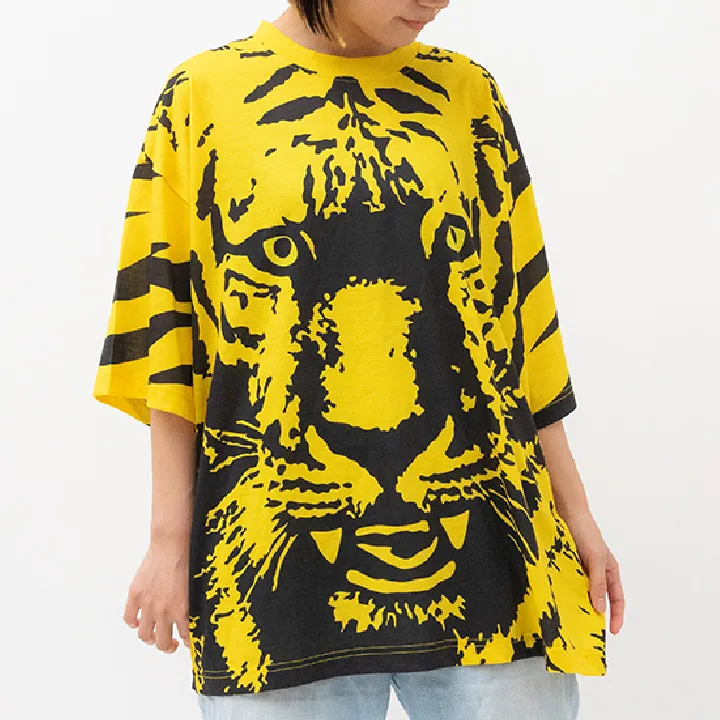虎フェイスT シャツ