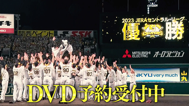 グループB】【予約受付】阪神タイガースオフィシャルDVD 2023(仮