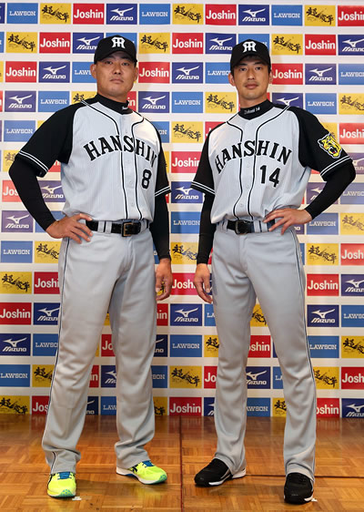 新ビジターユニフォーム完成 球団ニュース ニュース 阪神タイガース公式サイト